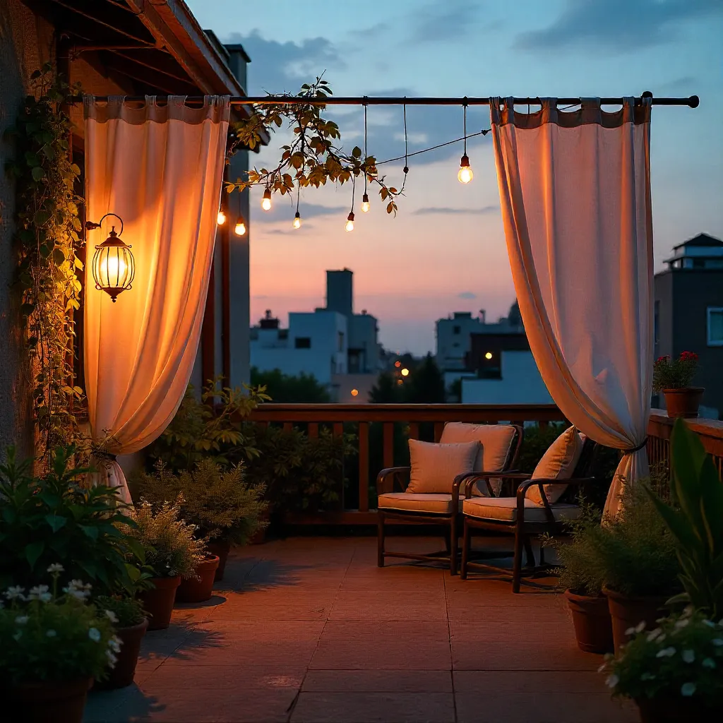 Custom organic fabric window treatments